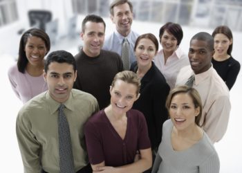 Confident Business Team --- Image by © Royalty-Free/Corbis