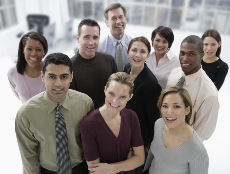 Confident Business Team --- Image by © Royalty-Free/Corbis
