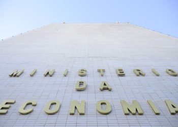 Fachada do Ministério da economia na Esplanada dos Ministérios