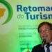 Lançamento   do Guia de Retomada Econômica do Turismo no Brasil. Ministro do Turismo, Gilson Machado.